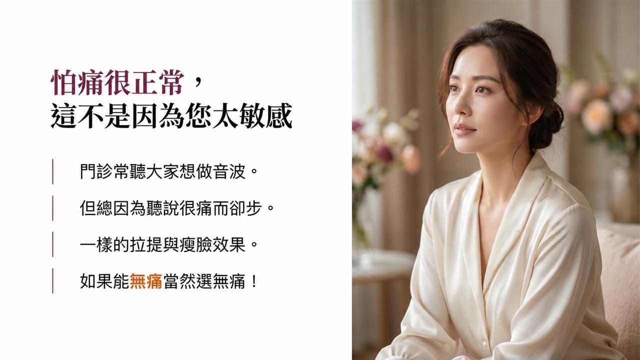 怕痛很正常，這不是因為你太敏感